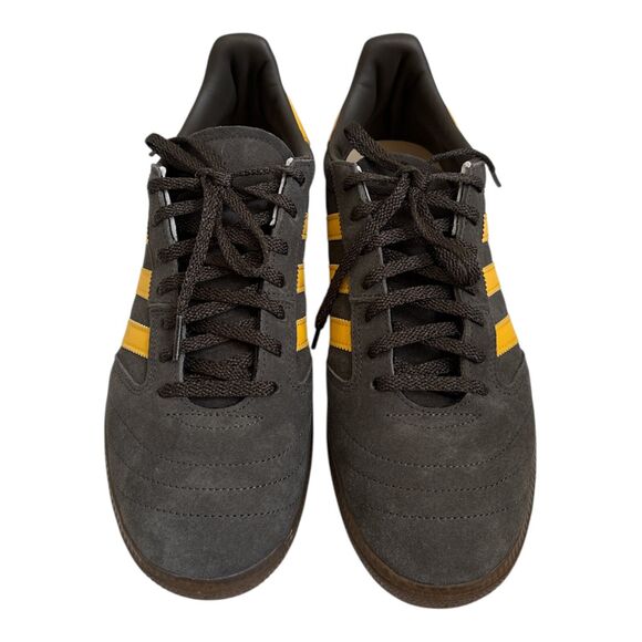 ADIDAS BUSENITZ VINTAGE SHADOW OLIVE BOLD GOLD SNEAKERS SHOES GUM5 SIZE 10.5 NEW - Picture 8 of 12
